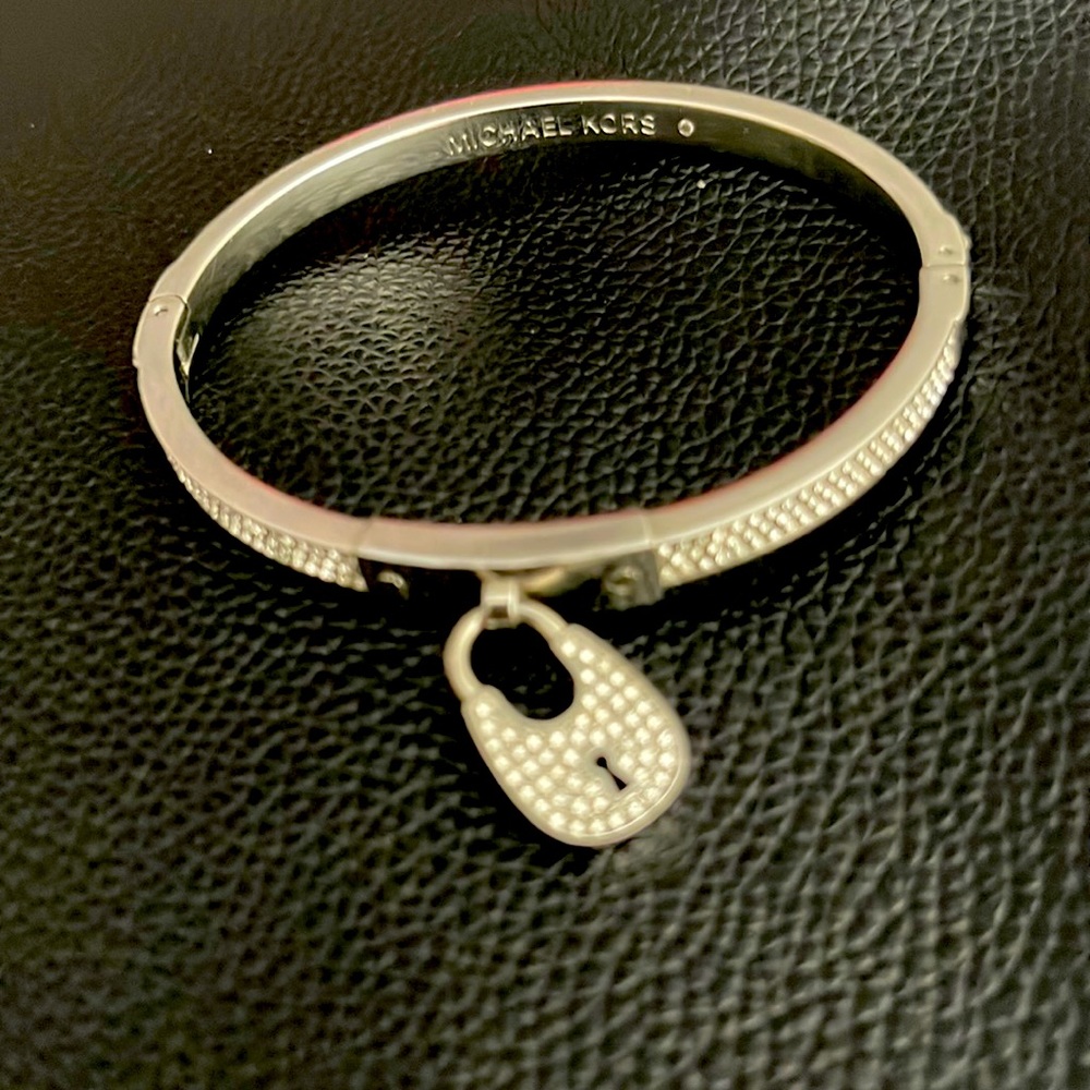 Rose gold Michael Kors bangle